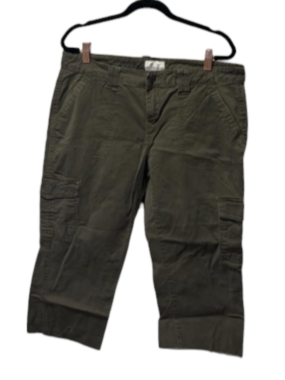 Aeropostale Olive Utility Capris